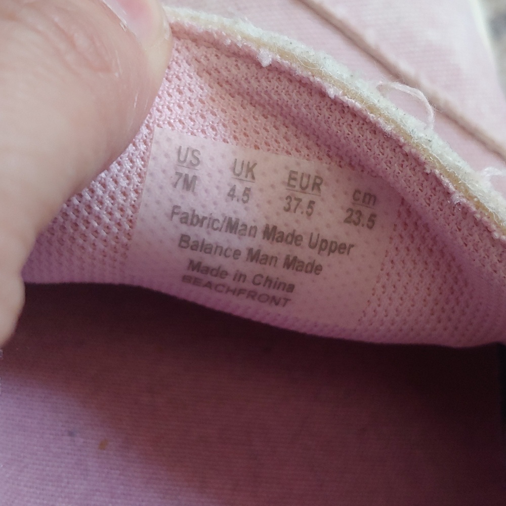 Blowfish Malibu Pink Slip-On Sneakers | Size 7 | Distressed Canvas - Picture 5 of 5